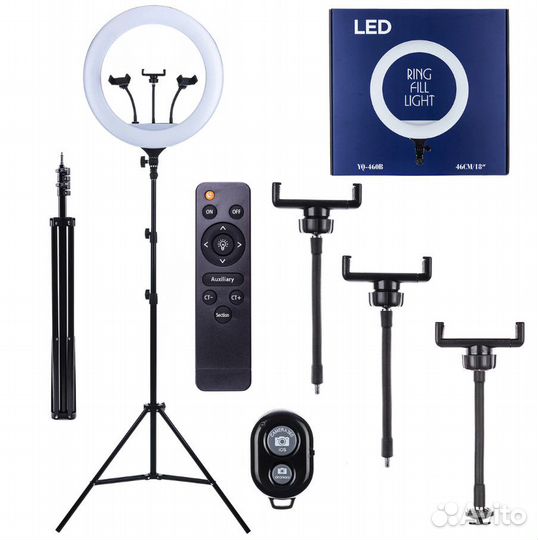 Световое кольцо для селфи (LED) 45 см YQ-460