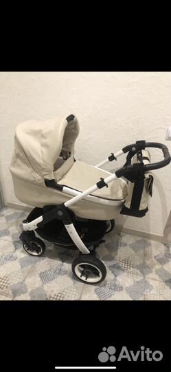 Коляска 2 в 1 teutonia (экокожа)
