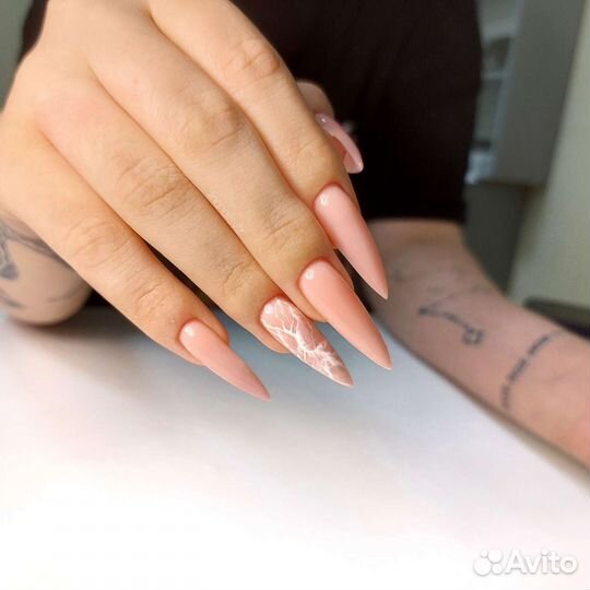 Наращивание ногтей, гель-лак, маникюр