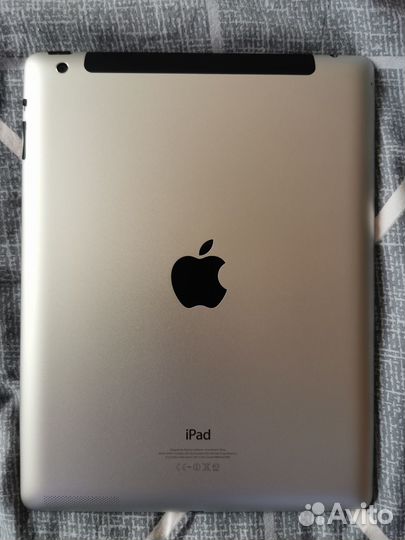 Планшет Apple iPad 4 32Gb Wi-Fi + Cellular MD523RS