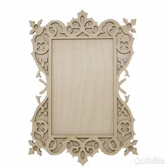 Фоторамка деревянная резная
