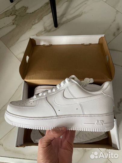 Кроссовки Nike Air Force 1 Low Triple White Белые