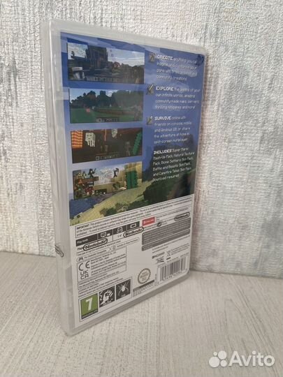 Minecraft nintendo switch(новый)