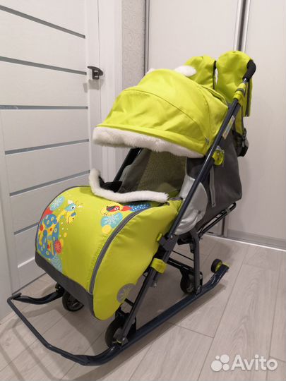 Санки коляска ника