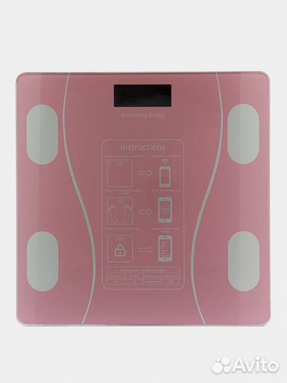 Умные весы напольные электронные с батарейками