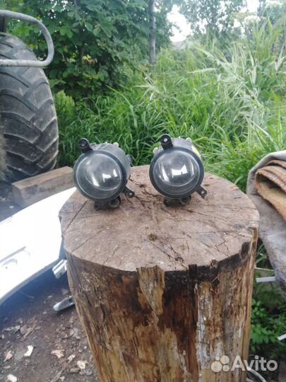 Решётки бампера и птф приора 1