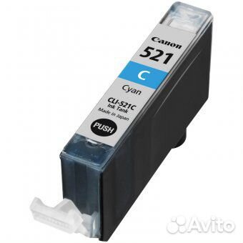 Оригинальные пустые картриджи Canon 521 все цвета
