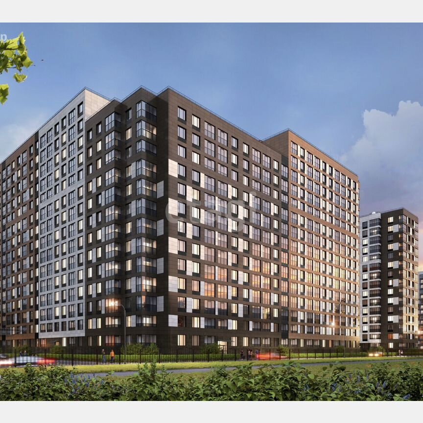 1-к. квартира, 34,4 м², 3/20 эт.