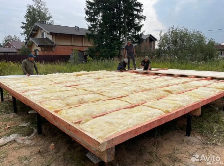 Каркасный дом 6х8