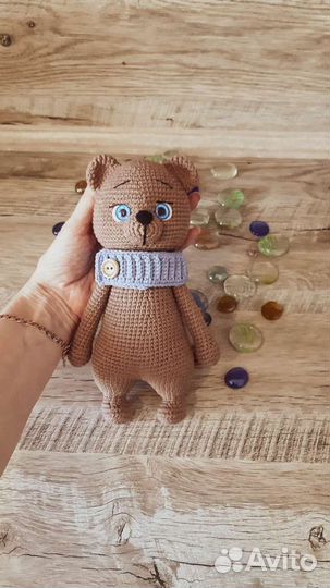 Мишки. Вязанные игрушки