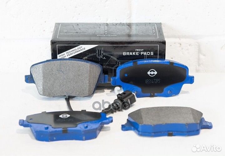 Колодки диск. A3, Caddy, Golf 02.03- 1K0698151;