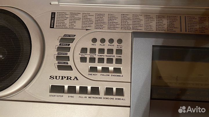 Синтезатор Supra SKB-611
