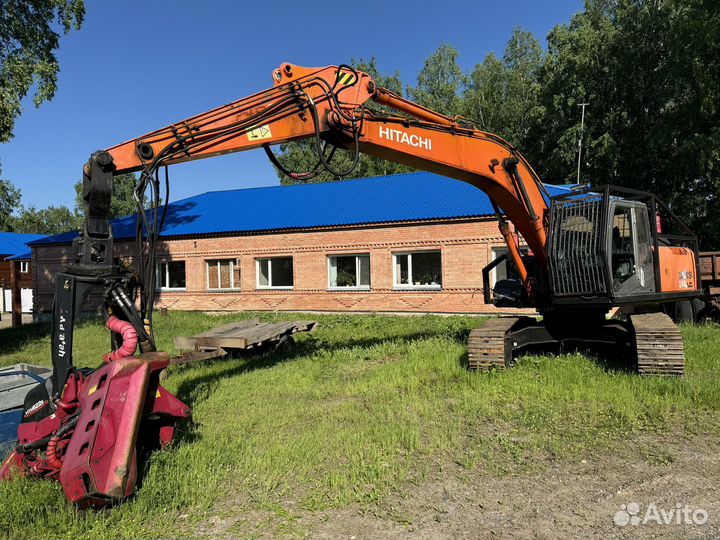 Гусеничный Харвестер Hitachi +голова Waratah