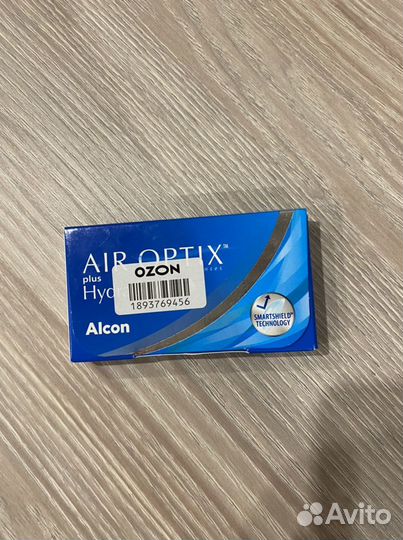 Контактные линзы Alcon AIR optix plus HydraGlyde