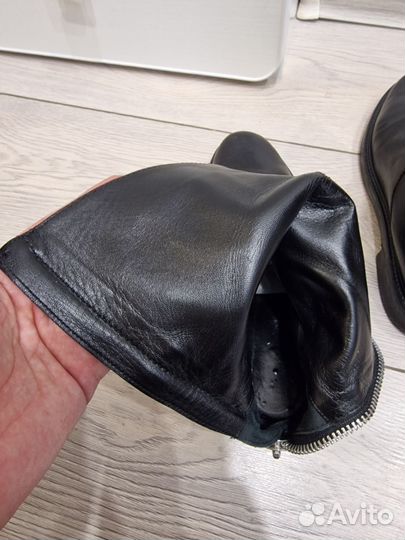 Полусапоги натуральная кожа