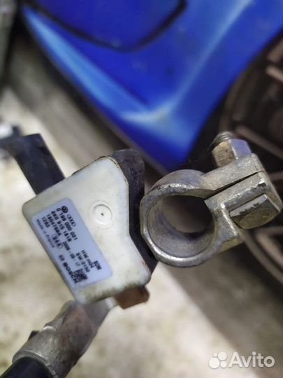 Клемма аккумулятора минус Audi A4, A5