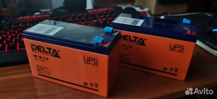 Аккумулятор для ибп Delta hr 12 7.2