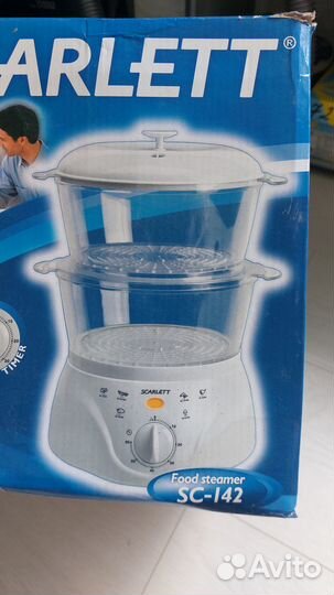 Пароварка Scarlett SC-142, электрическая