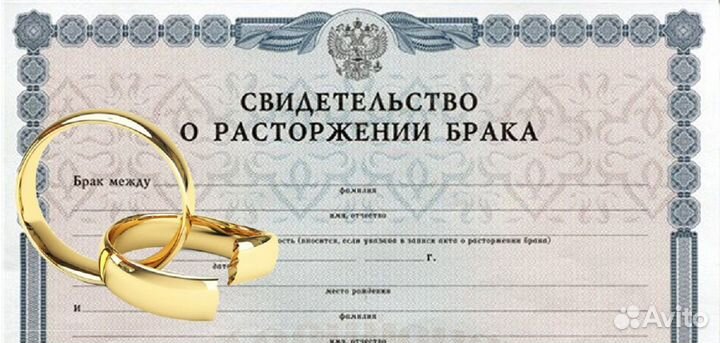 Расторжение брака/раздел имущества