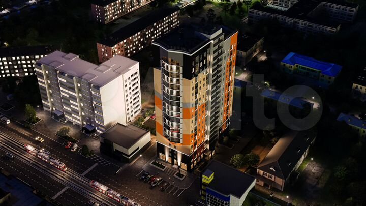 2-к. квартира, 42 м², 13/20 эт.