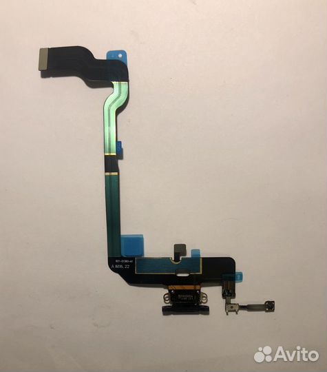 Шлейф зарядки и нижнего микрофона iPhone XS