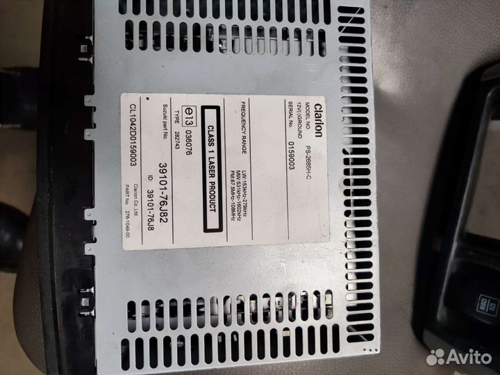 Штатная магнитола Suzuki Jimni