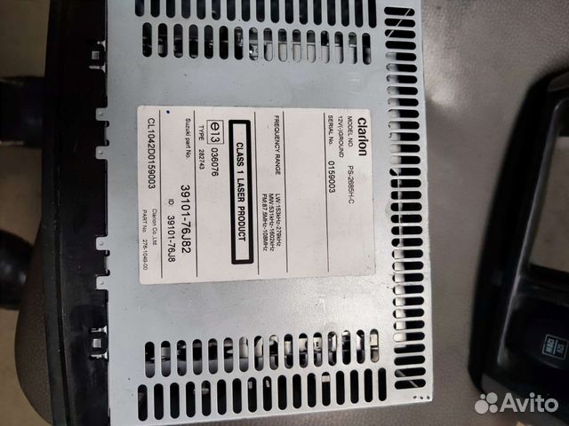 Штатная магнитола Suzuki Jimni