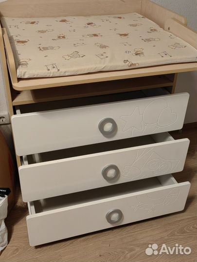 Комод с пеленальным столиком