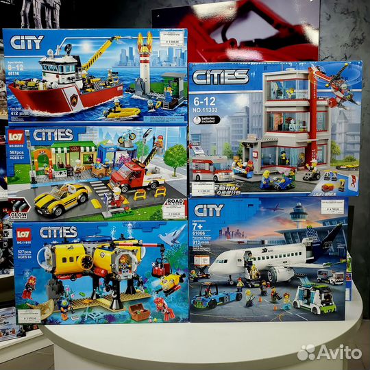 Лего Сити аналог в ТЦ Ледяной