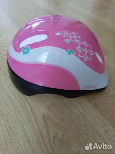 Комплект: шлем + защита на руки и ноги 7- 10 лет