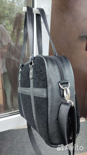 Кожаная сумка ручной работы 