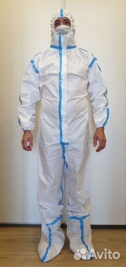 Комбинезон защитный одноразовый