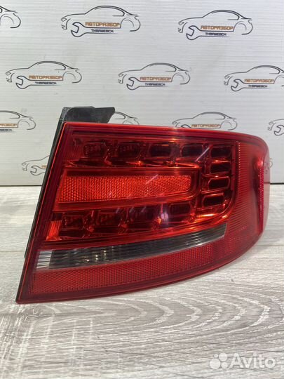Фонарь задний правый в крыло Audi A4 B8 07-12
