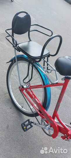 Детское велокресло на багажник