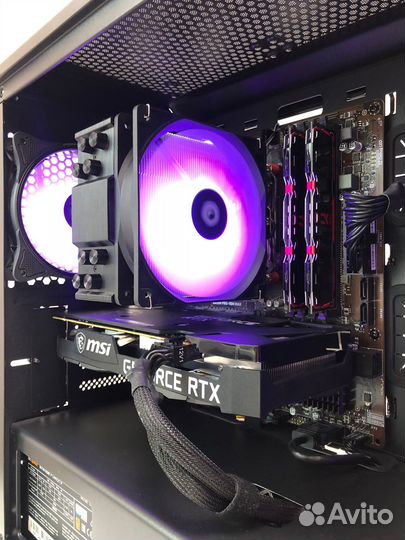 Игровой компьютер Ryzen 5 3600 / RTX 3050 8GB/16GB