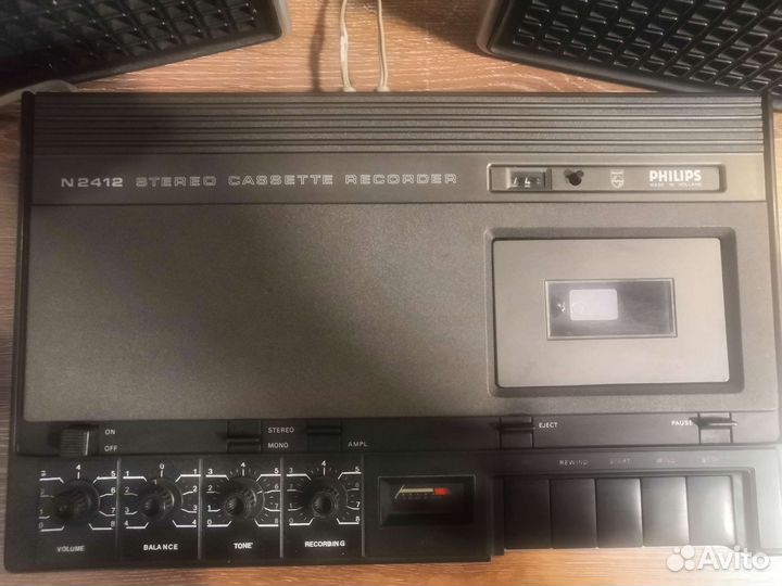 Кассетная дека Philips N2412