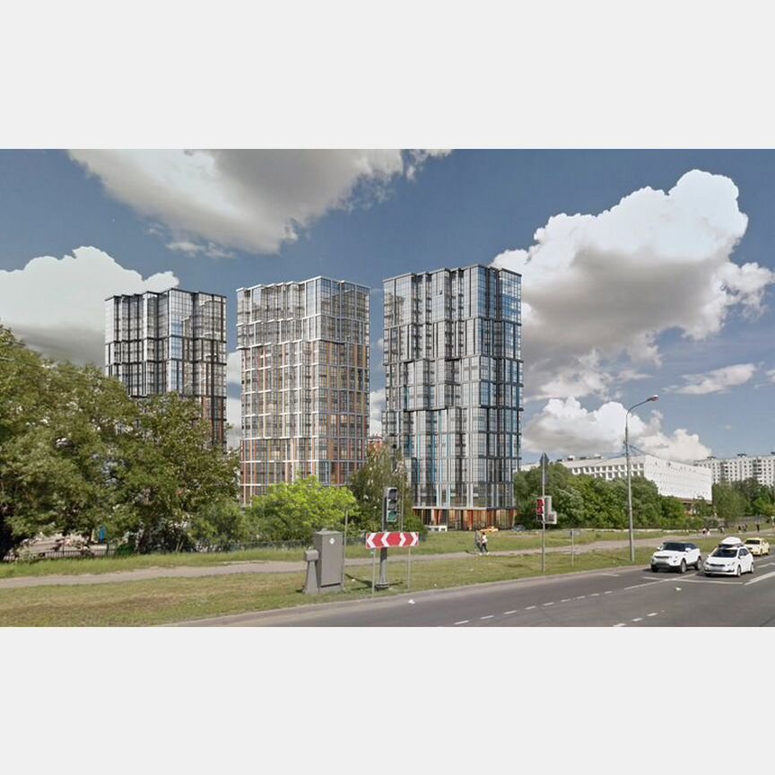 2-к. квартира, 63,4 м², 3/19 эт.