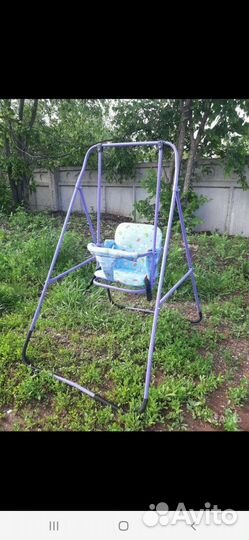 Садовые качели новые