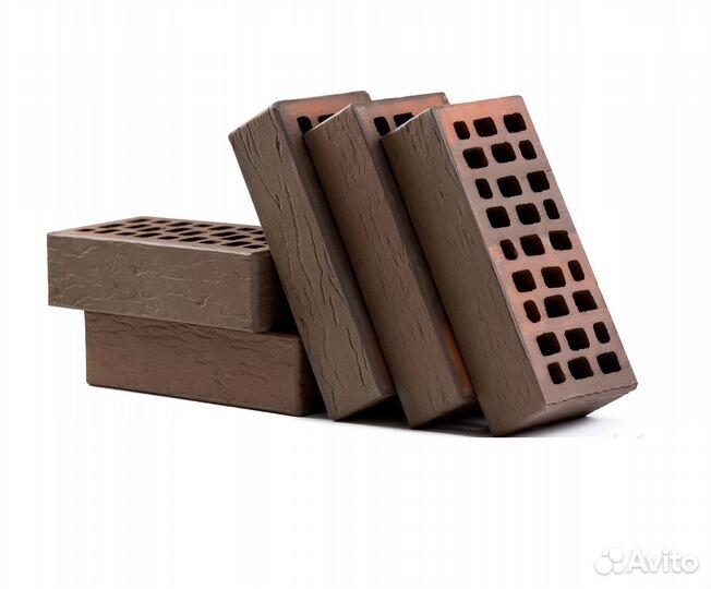 Кирпич Лицевой Оптом 1нф Руст №30