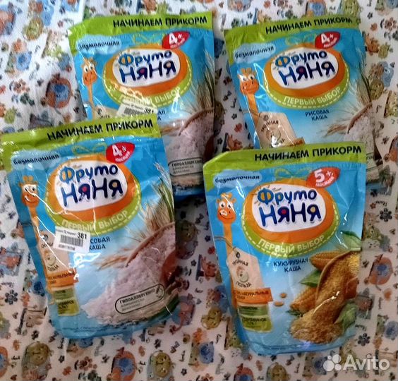 Детские каши фруто няня