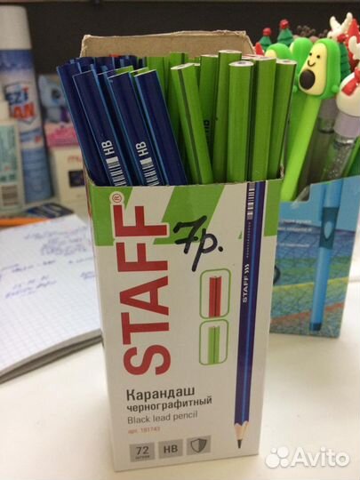 Линейка гибкая набор, карандаш