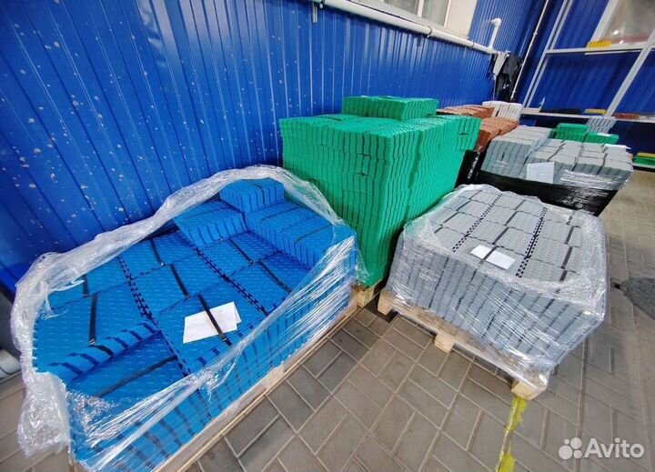 Модульная плитка пвх в спорт зал