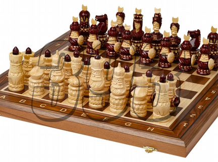 Шахматы Османская битва (орех) (51031)