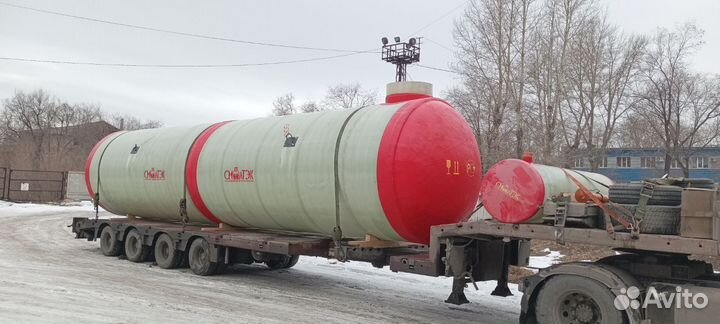 Резервуар из стеклопластика