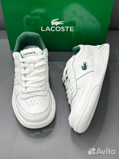 Кроссовки Lacoste белые