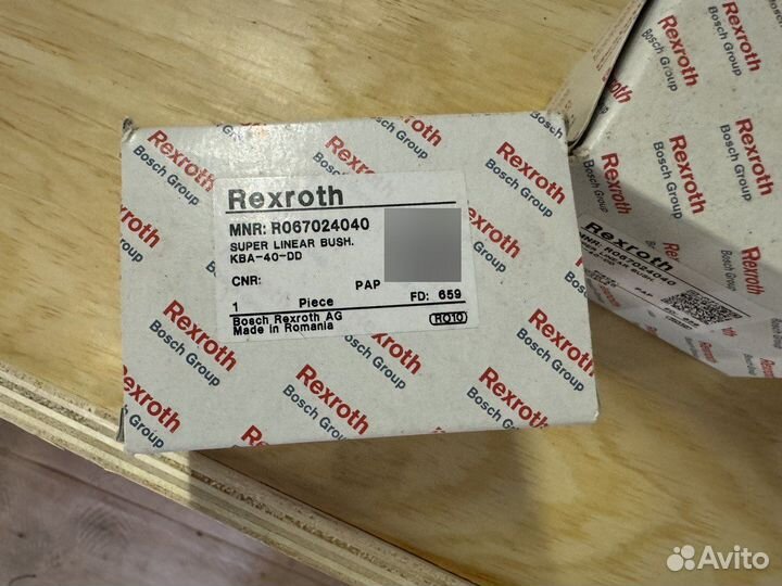 Линейная втулка rexroth KBA 40-DD