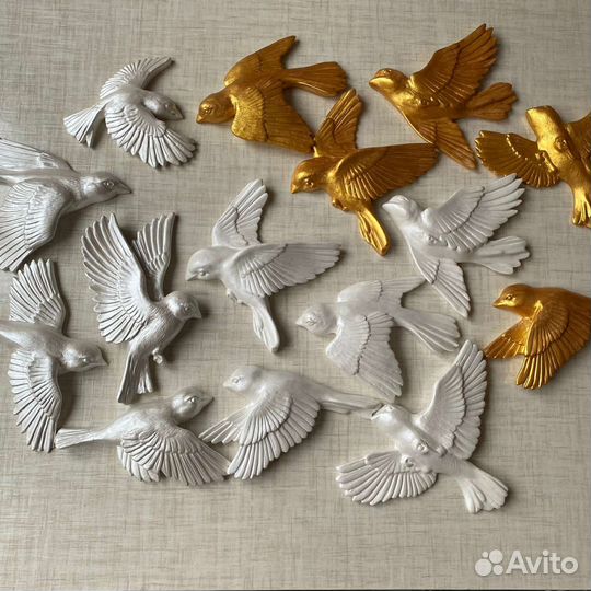 Декор на стену Птички. Панно