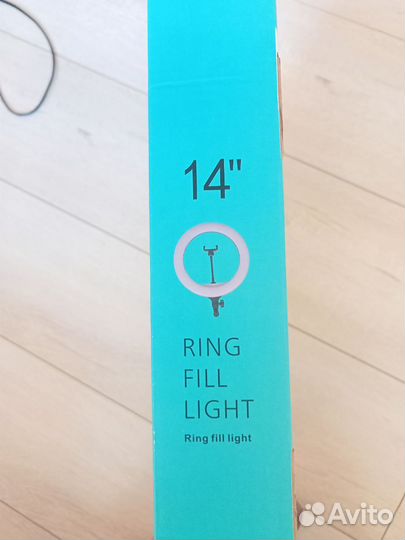 Кольцевая лампа светодиодная со штативом RL-14