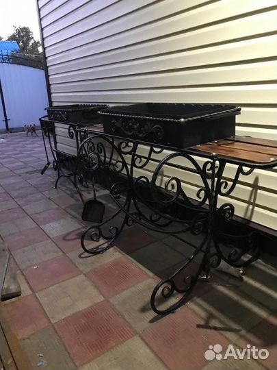 Кованный мангал