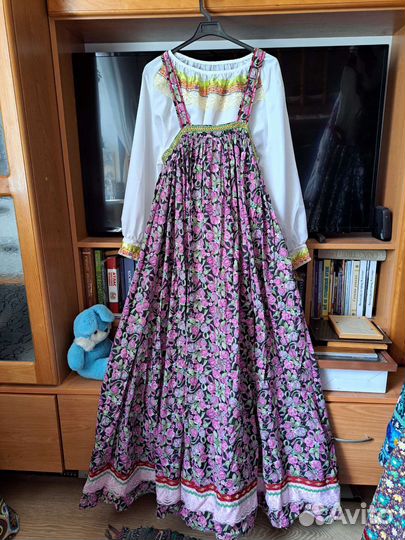 Традиционный народный русский костюм 2 варианта